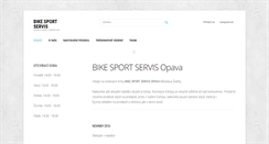 Desktop Screenshot of bikesportservis.cz