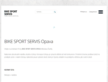 Tablet Screenshot of bikesportservis.cz